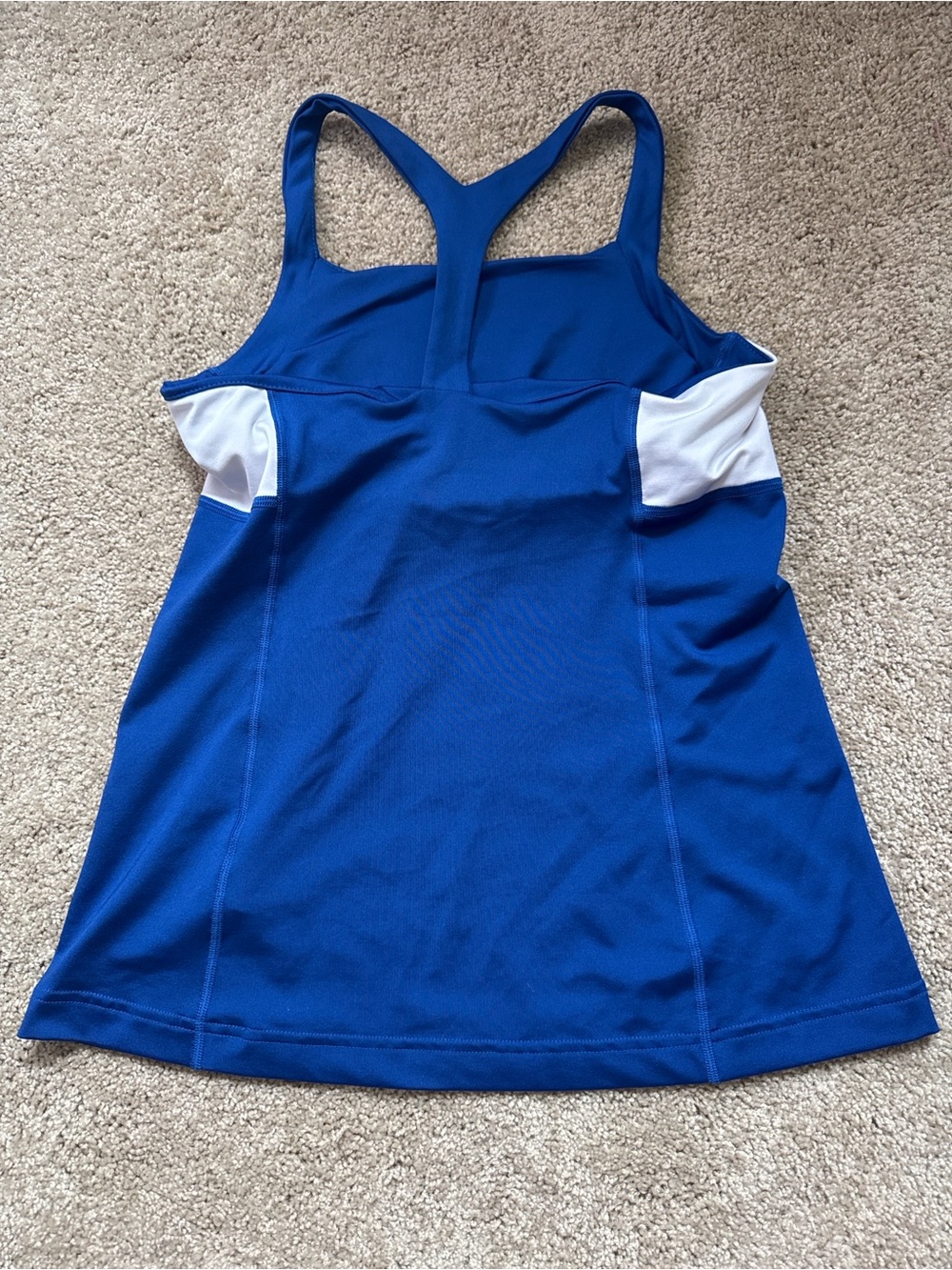 ASICS Women’s Royal Blue Racerback Tank - Picture 2 of 3